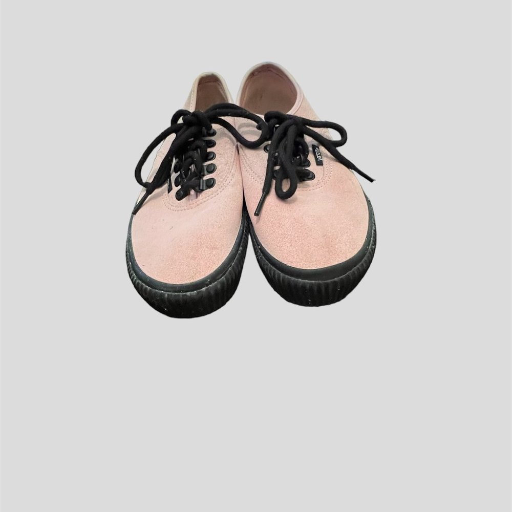 Vans chalk pink sneakers men 7.0 women 8.5 platform embossed